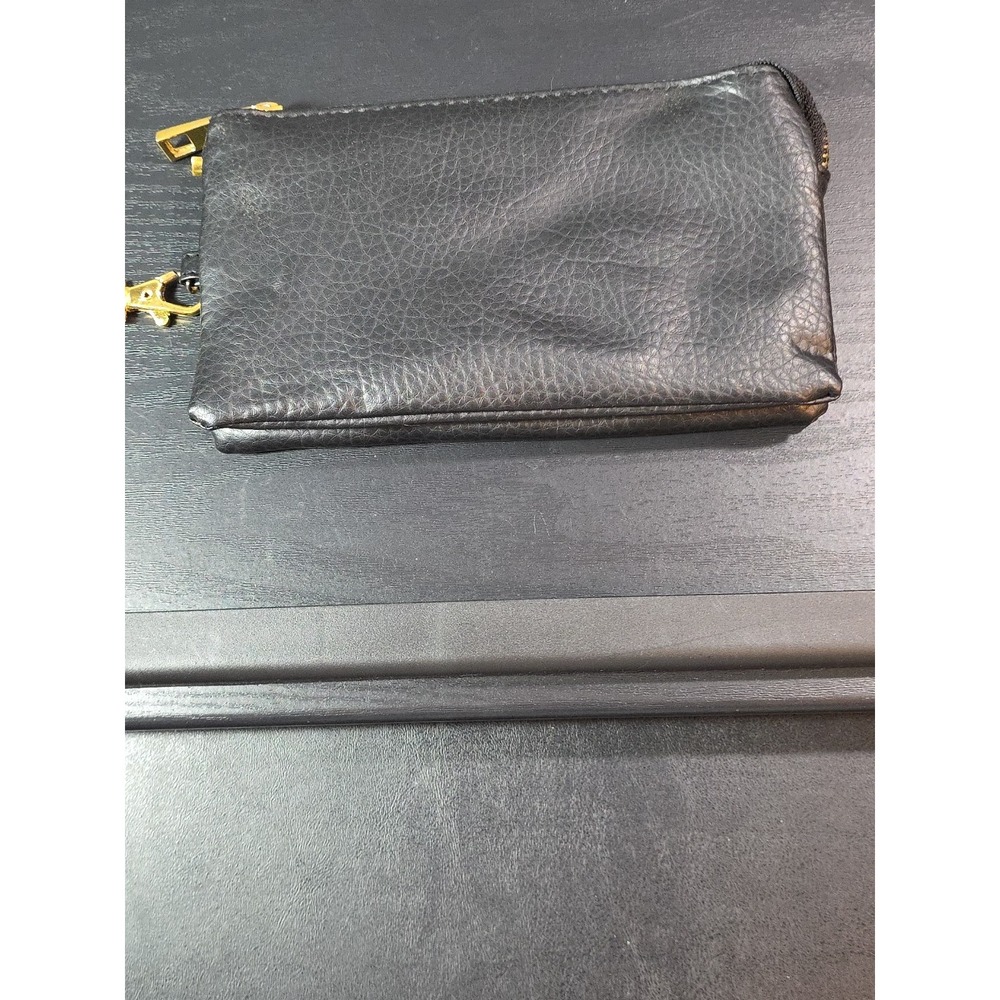Sax Women's Black And Gold Wallet‎